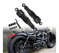 HDBUBALUS moto 267mm 10.5 "Suspension arrière amortisseur arrière convient pour Harley Sportster XL 883 1200 noir