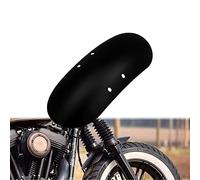 HDBUBALUS Motorcycle Short Front Fender Mudguard Fit for Harley Sportster Forty Eight XL1200X 2010-2017 Matte Black