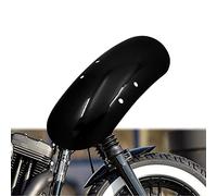 HDBUBALUS Motorcycle Short Front Fender Mudguard Fit for Harley Sportster Forty Eight XL1200X 2010-2020 Gloss Black