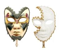 HDCRYSTALGIFTS Ensemble de masque pour bal masqué