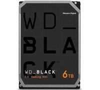 WD Black WD6004FZBX - Disque dur - 6 To - jeu - interne - 3.5" - SATA 6Gb/s - 7200 tours/min - mémoire tampon : 256 Mo