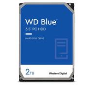 Western Digital Disque dur interne WD Blue WD20EARZ 2 To 3.5" SATA 6Gb/s 5400 tours/min 64 Mo