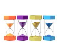 HDDH 5/6/7/8 sabliers pour Enfant 1/3/5/10/15/30/60 Minutes incassables Minuterie de sablier Minuterie de Cuisine sablier de Couleur,Aide visuelle pour Les Jeux,la Cuisine et l'exercice