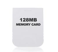 HDE 128 MB (2048 blocs) carte mémoire Blanc pour Nintendo GameCube ou Wii consoles