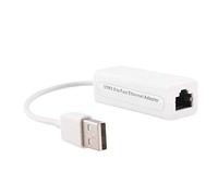 Hdeo - Adaptateur USB 2.0 to 10/100Mbps Carte LAN Ethernet RJ45 Network Internet