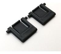 HDES-1 paire de pieds de clavier de rechange pour clavier Sharkoon PureWriter RGB en noir