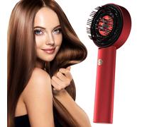HDeye Brosse Massante pour Cuir Chevelu avec Thérapie LED - Brosse Électrique pour Pousse des Cheveux & Relaxation (1500mAh, 3 Modes, USB-C)