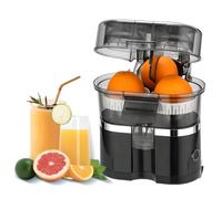 HDeye Cut & Squeeze Juicer Electric Citrus 100W Dual Cone, Pressage rapide, Nettoyage facile