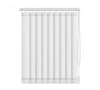 HDEYRSX Kit Complet Store Californien à Lamelles Verticales,Stores Verticaux Occultants pour Fenêtres Intérieur,Rideau pour Bureaux et Maison,Beaucoup de Couleurs au Choix (75cm x 195cm)