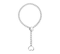 HDGSAFD 1 chaîne avec pendentif en forme de cœur - Chaîne en métal punk - Collier gothique - Accessoire de vêtements - Chaîne en métal rétro, Zinc