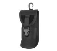 HDGSAFD 1 étui à lunettes noir, étui tactique pour lunettes de soleil, étui à lunettes de plein air, sac de rangement pour lunettes, sac à lunettes de protection, sac anti-stress, sac à lunettes de