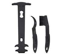 HDGSAFD 1 outil de chaîne de vélo, 2 petites brosses, testeur de chaîne, outil de serrage de chaîne, outil de réglage de la chaîne