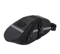 HDGSAFD 1 sacoche de vélo - Réfléchissante - Portable - Sacoche de selle de vélo étanche - Accessoire de vélo (noir)