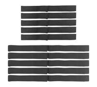 HDGSAFD 10 Pièces Stractures De Fixation De Kart, Sangles Réglables, Accessoires De Kart, Sangles De Backling Multifonction.