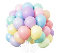 HDGSAFD 100 Ballons De Différentes Couleurs, Ballons en Latex, Ballons De Mariage, Ballons De Fête, Ballons Décoratifs, Accessoires De Décoration De Scène De Fête