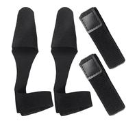 HDGSAFD 2 Attaches De Canne À Pêche Et 2 Capuchons De Protection De Canne À Pêche, Housses De Protection De Canne À Pêche, Attaches Élastiques De Canne À Pêche, Accessoires De Canne À Pêche