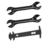 HDGSAFD 2 Clés De Vélo, 1 Dents De Chaîne, Clé De Réparation De Vélo, Clé À Outil De Retrait De Pédale, Clé De Vélo Noire