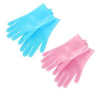HDGSAFD 2 Paires De S De Douche pour Animaux De Compagnie, S Antidérapants pour Chiens Et Chats, S en Silicone Multifonction, S De Nettoyage Étanche Classiques, Accessoires De Nettoyage d'animaux.