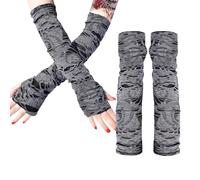 HDGSAFD 2 Paires De S Déchirés sans Doigts, S Gothiques Unisexes Rock N Roll, S sans Doigts, Décoration De S De Costume