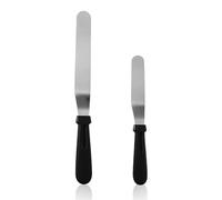 HDGSAFD 3 Pièces De Couteau À Palette en Acier Inoxydable, Couteau De Décoration De Décoration De Gâteau, Couteau À Tartiner La Crème, Outil Auxiliaire De Démoulage De Cuisson.