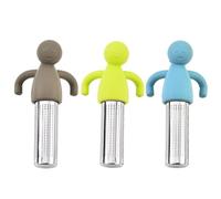 HDGSAFD 3 Pièces Filtre De Thé Créatif, Brasseur À Thé en Acier Inoxydable, Accessoires De Brassage À Thé, Filtre À Thé Amusant.