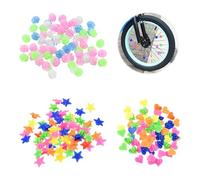 HDGSAFD 320 Pièces Décoration De La Parole du Vélo, Accessoires De Vélo pour Enfants, Décorations Lumineuses, Accessoires De Vélo Créatifs.