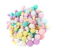 HDGSAFD 370 Boules Douces Colorées, Matériaux Créatifs De Bricolage Faits À La Main, Décorations De Fête, Boules Douces Faites À La Main.