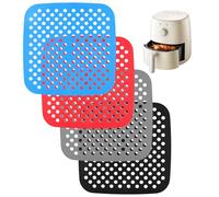 HDGSAFD 4 Pièces Pads Air Air, Pads De Silicone Résistants De Chaleur, Accessoires De Bake Réusible, Outils De Cuisine.