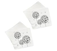 HDGSAFD 40 Serviettes Disco, Décoration De Table De Fête, Serviettes Décoratives Rétro, Fournitures De Fête