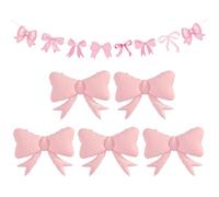 HDGSAFD 5 Morceaux De Ballons d'arc Et 1 Morceau De Drapeau De Traction d'arc, Fournitures De Fête pour Femmes, Décorations De Fête, Accessoires Photo.