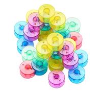 HDGSAFD Bobines De Machine À Coudre 100 Pièces, Bobines en Plastique, Accessoires De Machine À Coudre Domestique, Accessoires De Couture Durables
