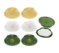 HDGSAFD Boîte De Flocons De Savon en Forme De Nuage, 6 Pièces Et 300 Flocons De Savon, Flocons De Savon Portables, Mini Flocons De Savon pour Les Mains, Flocons De Savon De Voyage