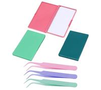 HDGSAFD Boîte De Rangement À Aiguille À Couture en 3 Pièces Et Pincettes en Acier Inoxydable en 3 Pièces, Boîte De Rangement Magnétique, Boîte À Aiguille De Couture Portable, Accessoires De Couture.