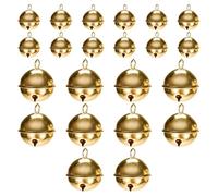 HDGSAFD Cloches en Métal 22 Pièces, Cloches pour Animaux De Compagnie, Cloches Décoratives, Cloches De Porte, Ornements De Cloche DIY