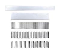 HDGSAFD Coupe-Dentelle 5 Pièces, Coupe-Dents en Acier Inoxydable, Coupe-Argile, Outils De Coupe d'argile, Accessoires en Argile pour Travaux Pratiques