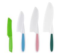 HDGSAFD Ensemble de couteaux de cuisine 3 pièces, couteau à pain 1 pièce, ensemble de mini couteaux de chef pour enfants, petit couteau dentelé, ensemble d'outils de cuisine