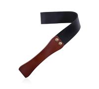 HDGSAFD Fouet D'Équitation 1 Pièce avec Manche en Bois, Fouet D'Équitation en Cuir PU, Outils D'Impact, Accessoires D'Équitation, Fouet D'Équitation Durable, Accessoires D'Entraînement D'Équitation