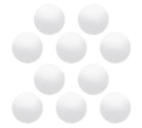 HDGSAFD Lot de 10 pompons de 7 cm, en bonus, blancs, pour décoration de mariage