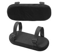 HDGSAFD Lot de 2 coussins d'accoudoir, coussins d'accoudoirs souples, antidérapants, coussinets confortables pour le soutien des coudes, convient pour les chaises de bureau et les chaises de jeu