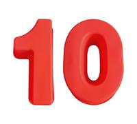 HDGSAFD Lot de 2 moules à gâteau en silicone rouge, corps rectangulaire à prisme