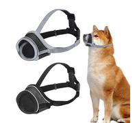 HDGSAFD Lot De 2 Muselières pour Chiens, Muselières Réglables pour Éviter Les Aboiements Et La Consommation Accidentelle des Accessoires pour Animaux De Compagnie