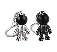 HDGSAFD Lot de 2 porte-clés astronautes, pendentifs astronautes, cadeaux cool pour hommes et femmes, décorations de sac, porte-clés DIY, accessoires de pendentifs, multicolore, taille unique