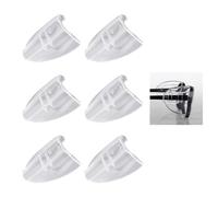 HDGSAFD Lot de 3 paires de 6 paires de lunettes de protection, ailes transparentes de protection des yeux