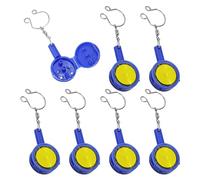 HDGSAFD Lot de 6 accessoires de pêche, outils de pêche, outils de pêche pour attacher des hameçons, accessoires de pêche, outils de pêche polyvalents pour débutants et pêcheurs professionnels (bleu)