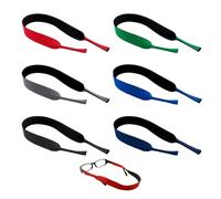 HDGSAFD Lot de 6 cordons colorés pour lunettes, cordons réglables et antidérapants pour lunettes de sport, accessoires tendance