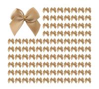 HDGSAFD Mini Nœuds 100 Pièces, Nœuds De Décoration De Vêtements, Accessoires De Bricolage Faits À La Main, Peuvent Être Utilisés pour Emballer des Cadeaux, Coudre Et Décorer