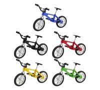 HDGSAFD Mini Vélo Modèle De Vélo 5 Pièces, Modèle De Simulation Créative, Décoration De Bureau, Ornements, Modèle De Vélo pour Enfants, Jouet