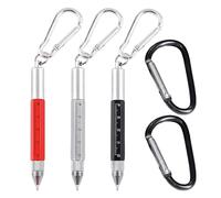 HDGSAFD Outils Multifonctions: 3 Stylos, 2 Mousquetons, Règle, Tournevis De Réparation, Pour Écran Tactile