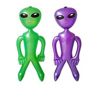 HDGSAFD Pack De 2 Ballons Extraterrestres, Extraterrestres Gonflables, Accessoires Extraterrestres Gonflables, Extraterrestres Drôles, Décorations De Fête De Vacances