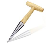 HDGSAFD Rauboziqi Semoir en Acier Inoxydable, Outil de Jardinage à Main, 1 Unité, Corrosion Free, Bois, 11 x 28,5 cm